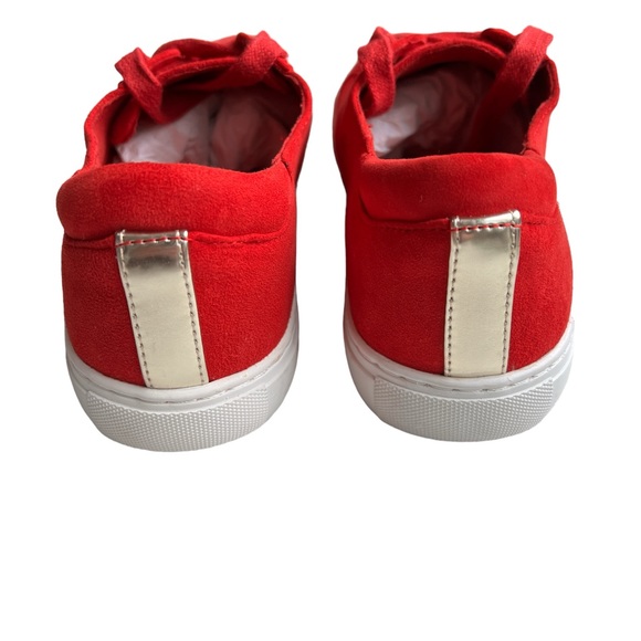 NWOT Kenneth Cole Sneakers rare swede color Red - Picture 3 of 8